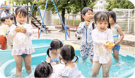 水遊び（年少・年中）